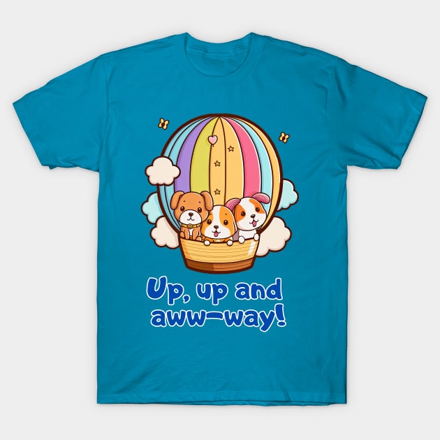 Up, up and aww-way! T-Shirt by koalafish